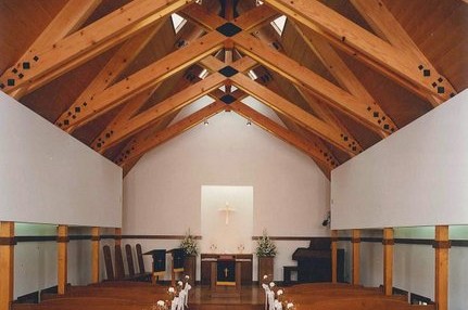 葦水堂(広島県福山市、教会、1994年、木造平屋）
