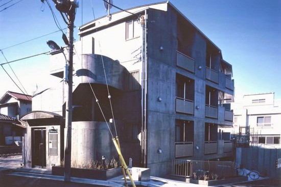 異人坂館（文京区、RC4F、1999年、集合住宅）